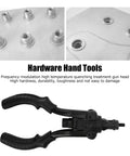 Heavy Duty Dual Handle Rivet Gun Kit With Comfort Grip Handles For M3 To M10 Thread Sizes And Easy Installation Tool Set For Pros And DIYers, black hand tool