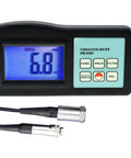 Hella Reliable Digital Vibration Meter Gauge And Analyzer For Heavy Industrial Machinery with display and sensors.