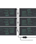 Six Pack 30W Seedling Heating Mats 10 By 20.75 Inches With Digital Thermostat Controller For Seed Starting Germination And Greenhouse Use Ideal For 1020 Trays And Root Zone Warmth laid out