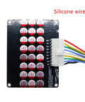 8S 5A Active Equalizer Balancer For LiPo LiFePO4 LTO Batteries 6S 7S with silicone wire connectors