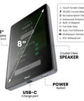 Portable Golf GPS Tablet The Caddie With 8 Inch Touchscreen And Magnetic Weatherproof Body FCB Distances 45000 Course Maps