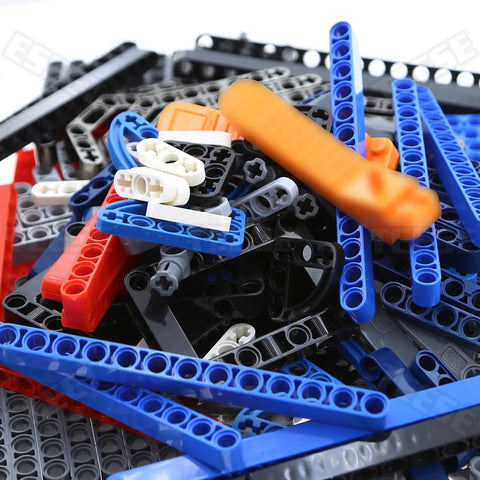 Dope 282 Piece Technic Beams And Liftarms Replacement Kit For MOC EV3 Random Color Parts Bundle, assorted plastic beams