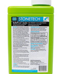 Back of Bulletproof Sealer For Stone And Grout Extra Strength Interior Stain Protector Water Based Fluoropolymer Formula 1 Quart Bottle