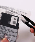 Opening package with Five Pack Bonsai Pruning Scissors For Buds And Leaves Trimming Dope Small Pruner Shears Garden Clippers
