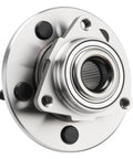 Front Wheel Hub Bearing Assembly For Ram 1500 2002 Through 2008 Non ABS 5 Lug Front Replacement Set Of 2 part view