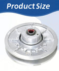 Rear Driven Clutch Replacement for EZGO Gas 4 Cycle Golf Cart 1991 Through 2009 28 Degree 26301 G03 Replacement Part Keepin It Rollin With Professional Installation Recommended, silver 4-cycle clutch, 0.715in bore