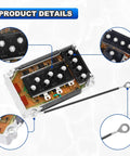Close-up of Dual CDI Module Switch Box for Mercury Outboard Motors 50 HP To 220 HP Replacement Power Pack with part specifics.