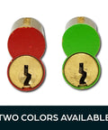 Grab This Heavy Duty Seven Pin Green Small Format Interchangeable Core That Locks Down Commercial Jobs Smoothly With One Control Key And Two Operating Keys For Quick Job Site Swaps - Red and Green Color Options