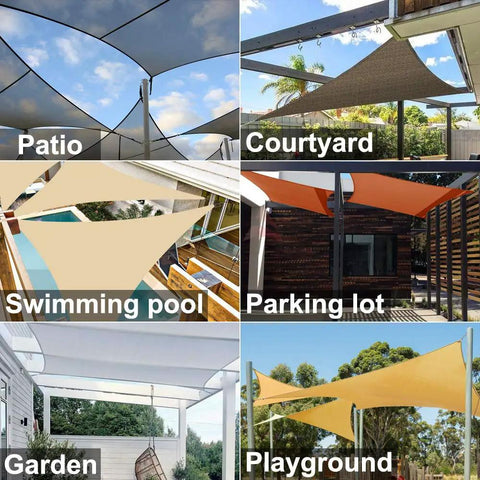 Heavy Duty Stainless Steel Shade Sail Hardware Kit For Triangle Square And Rectangle Sails Rust Proof 304 Stainless Built Tough For Patio And Lawn Outdoor Shade Sail Installations for various installations