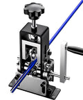 DualDrive Wire Stripping Machine For Copper Wire 0.06 To 1 Inch Gauge Drill Powered And Hand Crank Tungsten Blade