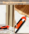 Heavy Duty Contour Scribe Tool With Adjustable Roller Tracks Wavy Lines Smooth As Silk Built Like A Tank Ace Carpenter And Craftsman Must Profile Corners Tiles And Woodwork With Zero Sweat Comes With Two Pencils in action