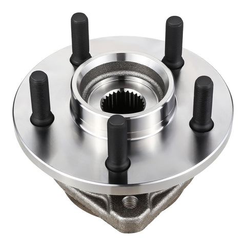 78mm Full Cast Rotor Front Wheel Bearing Hub Assembly Direct-Fit For Jeep Cherokee 1999-2001 And Jeep Wrangler 1999-2006 2Nd Design