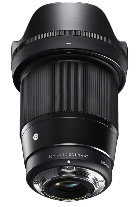 16mm F1.4 DC DN Contemporary Wide Angle Prime Lens For Sony E Mount Low Light Boss With Fast Hybrid AF