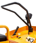 Top Notch 1100 Lbs Electric Tow Tractor Tugger Cart control panel with joystick and safety features for easy operation.