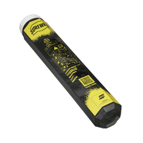 7018 Stick Welding Electrodes Workhorse 4 Lb Tube 1 Eighth Inch By 14 Inch DC Plus Electrode For Mild Steel Welding Ideal For Mobile Equipment Railcars Automotive Shipyards Bridges And Fabrication, 4 lb tube