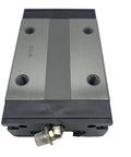 SSR20XW SSR20 Linear Guide Block And Rail Carriage Built For 3D Printer And CNC Machine Automation Ultra Smooth Low Noise Performance Four Row Ball Raceway Precise Movement Durable High Precision Guide System, metal block top view
