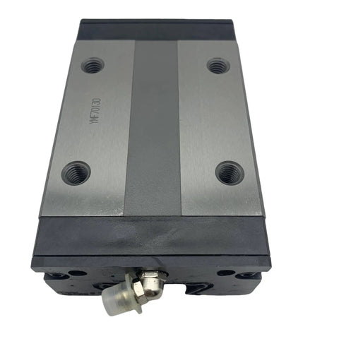 SSR20XW SSR20 Linear Guide Block And Rail Carriage Built For 3D Printer And CNC Machine Automation Ultra Smooth Low Noise Performance Four Row Ball Raceway Precise Movement Durable High Precision Guide System, metal block top view