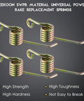 4 Pack Universal Power Rake Replacement Springs For Maxpower 330105 Dethatcher 16 Inch Mower Blade And Arnold 16 Inch