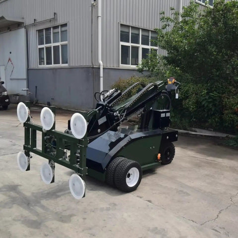 Heavy Duty Mobile Glass Vacuum Lifter With Strong Grip Suction Cups And Wireless Remote For Smooth Construction Work built tough for safe hauls.