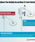 Diagram showing adjustable height feature of Matte Black Exposed Shower Fixture Set with 3 in 1 Diverter Valve Brass Body 8 Inch Rainfall