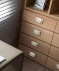 Concealed Drawer Pulls Set, Zinc Alloy Hardware In Black, Bronze And Silver Finish, Durable Hidden Mount Cabinet Knobs With Screws, installed