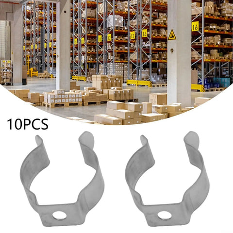 Spring Terry Clips Tool Hangers For Garage Shed And Patio To Tidy Up Brooms Rakes And Tools With Heavy Duty Manganese Steel U Clips For Long Lasting Storage And Quick Access 10 Pack 25mm, 10pcs view
