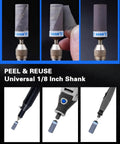 30Pcs Sanding Drums Set For One Eighth Inch Shank Rotary Tools Pro Grade Grit Progression 400 600 800 1000 1500 2000