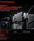 Top Tier HVAC Heater Blend Door Actuator Replacement For Toyota Prius 2001 To 2003 Hybrid showing precise temperature control design.