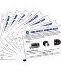 Keep Your ID Card Printer Rolling Smooth And Looking Slick With This Premium CR80 Cleaning Pack Designed For CP40 CP60 CP80 CD800 SP25 SP35 SP55 SP75 SD160 SD260 SD360 Series That Delivers Zero Drama Fixes Every Time - Pack of 10 cleaning cards