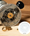 Must Have Router Base Plate Acrylic Five And Three Quarter Inch With Screws And Pre Drilled Holes For Trim And Plunge Routers Pro Grade Durable Clear Guide Bushing Plate Fits Bosch DeWalt Makita Porter Cable And More Model 71381 shown in close-up view with pre-drilled holes and screws