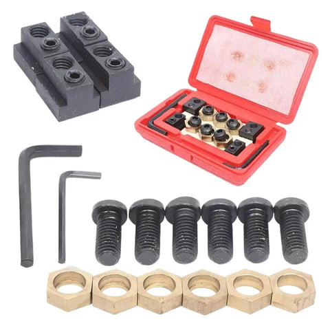 5/8 Inch T-Slot Eccentric Clamps Copper Kit Stud For Cnc Milling Machine Work Table With Cam Mechanism Design components