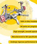 Front Lower Ball Joint for Mazda Miata 1990 1997 and 1999 2005 One Piece Replacement Kit, front suspension assembly