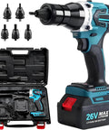 CelyToe Cordless Rivet Nut Tool With Automatic Reset Pulling Head Delivers Smooth One-Button Riveting For Iron Aluminum And Stainless Steel Nuts Without Cable Hassles To Get Your Project Done Fast. cordless rivet nut tool kit with M3-M12 heads and 26V battery