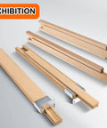Heavy Duty Wooden Drawer Slides Bottom Mount Cabinet Tracks Straight Up Reliable Smooth Gliding Action Rock Solid Hardware
