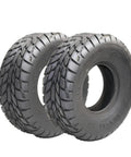 ATV All Terrain Tires Set Of 2 16x8-7 200/55-7 4PR Tubeless Street Ready Go Kart Tires Side View