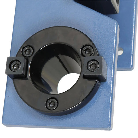 Universal CNC Tool Holder Tightening Fixture For Worktable Lightweight Compact Clamp For Horizontal And Vertical Tooling Rock Solid Tooling Jig That Fits Workbenches And Tool Carts Easy Setup And Steady Clamping, blue metal clamp