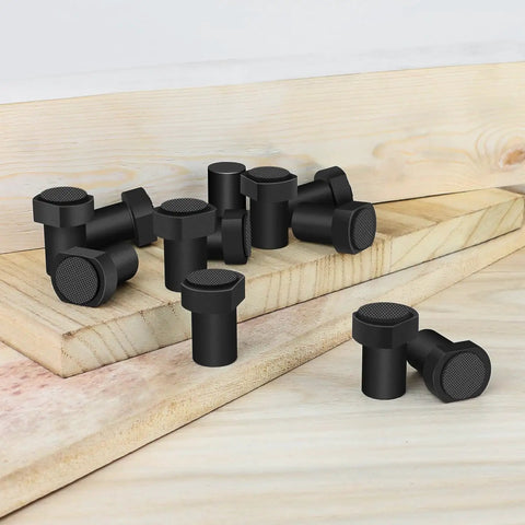 12 Pack 20mm Aluminum Bench Dogs For MFT Tables Non Slip Durable Workbench Clamps Woodworking DIY Rock Solid Grip With Precision Hold And Tool Protection Quick Setup And Stable Work Surfaces on wood boards