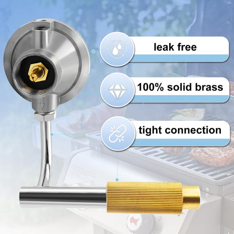 Replacement Grill Regulator For Roadtrip Portable Grills Fits LXE LX LXX And Party Portable Models with brass fittings