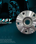 Rear Wheel Hub And Bearing Assembly For Audi A3 2006 To 2020 And A3 Sportback E Tron 2016 To 2018 512336 Drop In Replacement