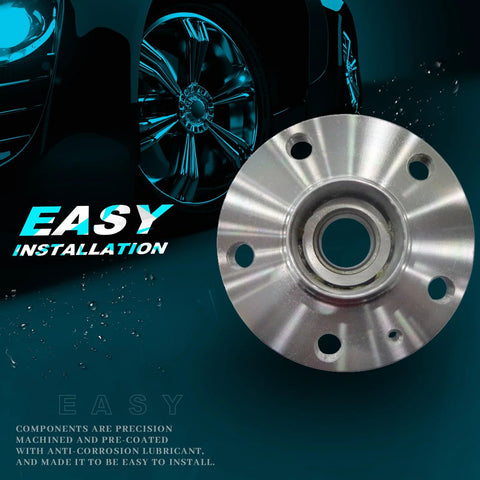 Rear Wheel Hub And Bearing Assembly For Audi A3 2006 To 2020 And A3 Sportback E Tron 2016 To 2018 512336 Drop In Replacement