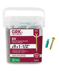 Pro Grade Number Nine By 1.5 Inch Multi Purpose Framing Screws 820 Piece Heavy Duty Construction Bundle for Decking Fencing and Structural Jobs