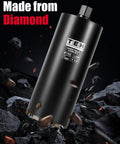 One Inch Wet Diamond Core Drill Bit With One And A Quarter Inch Thread, Fourteen Inch Drilling Depth, Fast Cutting Hole Saw for masonry