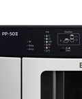 Top Choice Disc Publisher And Printer For Cd Dvd Blu Ray Holds Fifty Disks For No Sweat Duplication Direct To Disc Tech control panel with ink lights