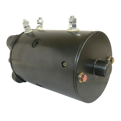 12V Winch Motor Replacement For Ruger Equipment Redwood Reliance Trailer Reversible W8927 462286 MBJ4208 MBJ4406 Compatible