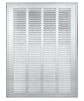 Fits 16x25 Duct Opening Return Air Grille With Filter Included And Removable Door Steel White Vent Cover