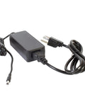 UL power supply for Storefront Window LED Light COB with Brightest Upgrade, features black casing and plug, essential for display lighting.