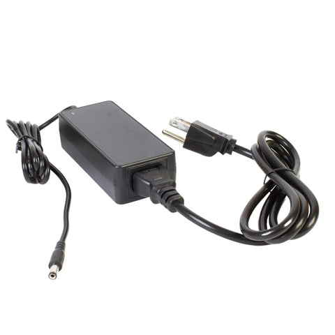 UL power supply for Storefront Window LED Light COB with Brightest Upgrade, features black casing and plug, essential for display lighting.