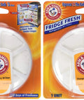 Fridge Fresh Refrigerator Odor Absorber 2 Pack White Keeps Your Fridge Smelling Clean And Fresh Between Groceries While Absorbing Odors