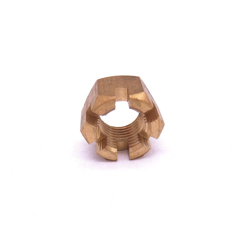 Propeller Castle Nut 90171-16011 For Yamaha Outboard Engines 40HP 50HP 55HP 60HP 70HP 90HP Fits 4 Bolt Shafts Replacement Part For Yamaha Marine Motors