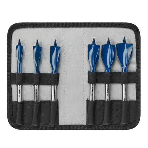 Six Piece Nail Killer Wood Boring Bit Set With Reinforced Reamer Cutting Edges Built For Nail Embedded Wood And Fast Drilling